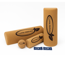 Load image into Gallery viewer, Natural Cork Balance Board Set - Yoga Foot & Ankle Strengthener