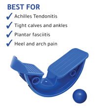 Load image into Gallery viewer, Lumia Wellness Foot Rocker with Massage Ball - Calf Stretcher for Plantar Fasciitis
