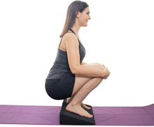 Load image into Gallery viewer, 12" Foam Incline Slant Board - Adjustable Height EVA Foam Wedge for Leg, Calf, Ankle, and Foot Stretching - 4 pc Set