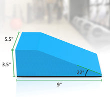 Load image into Gallery viewer, Non-Slip Yoga Foam Wedge Blocks (Pair)