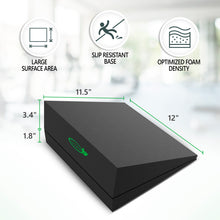 Load image into Gallery viewer, 12" Foam Incline Slant Board - Adjustable Height EVA Foam Wedge for Leg, Calf, Ankle, and Foot Stretching - 4 pc Set