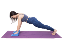 Load image into Gallery viewer, Non-Slip Yoga Foam Wedge Blocks (Pair)