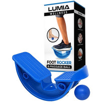 Load image into Gallery viewer, Lumia Wellness Foot Rocker with Massage Ball - Calf Stretcher for Plantar Fasciitis
